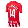 Dječji Nogometni Dres Atlético Madrid M. Llorente 14 Domaći 2023-24